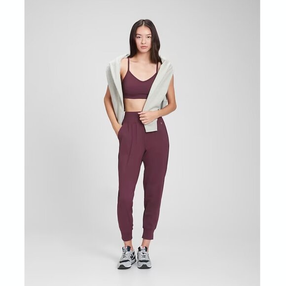 Gap Fit High Rise Studio Joggers Athletic Pants - Picture 1 of 5